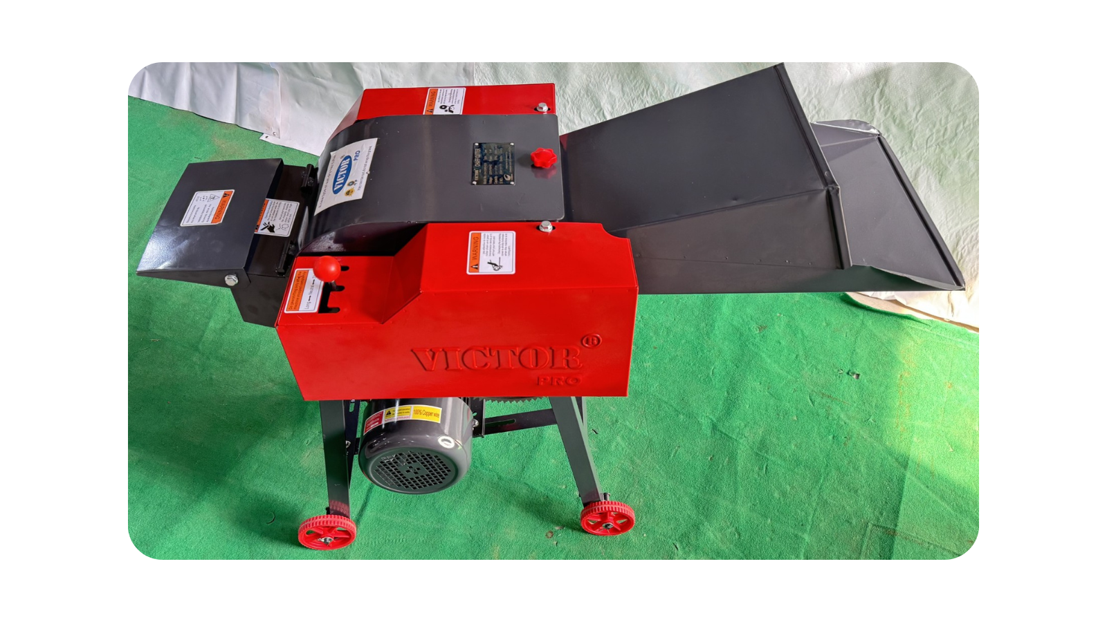 CA - CC600-E3S Chaff Cutter With Electric Motor
