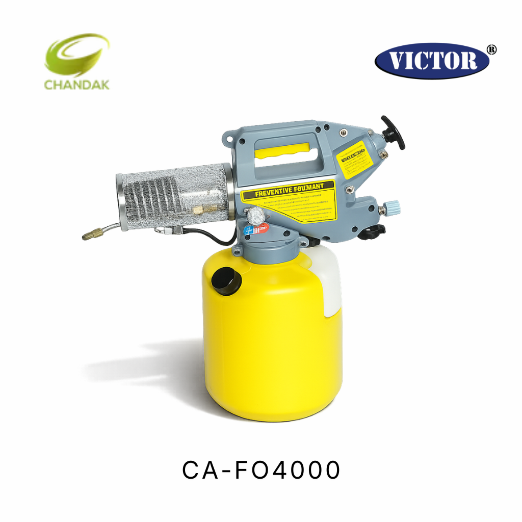 Victor Portable Fogger Machine | High Power Mini Fooging Machine | Portable Disinfection Machine | Ideal Use For Mosquitos,Pest Control In Office, High Rise Building & Agriculture | CA-FO4000