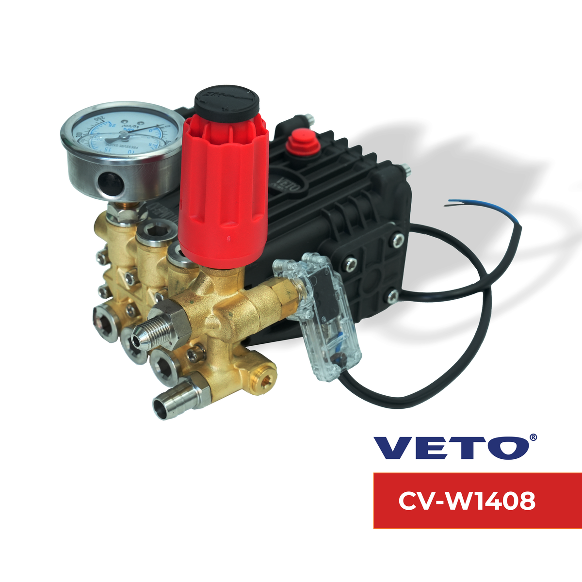 VETO High Pressure Washer | Heavy Duty washer Brass Head | C Type Flange | CV - W1408